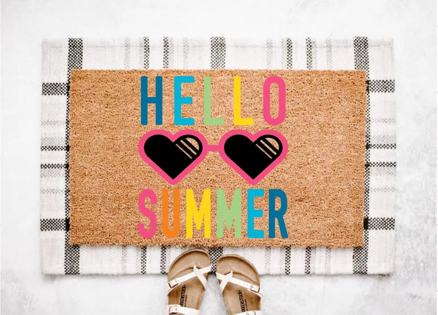 Hello Summer Doormat