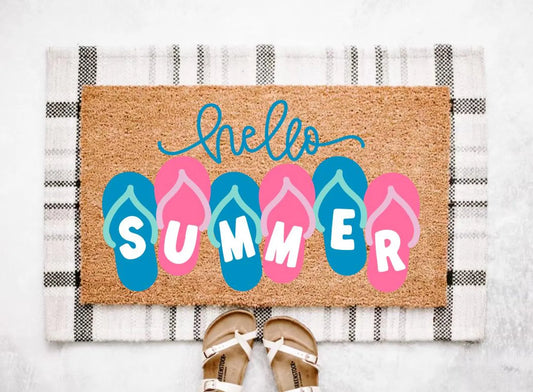 Hello Summer Doormat