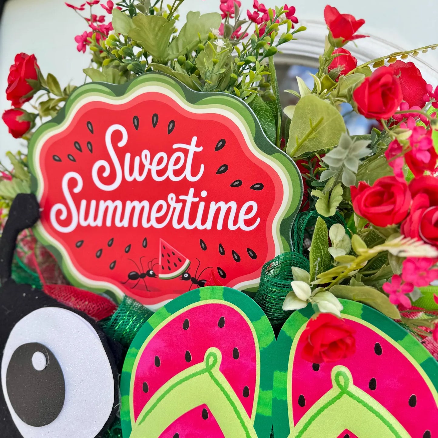 Summer Watermelon Ant Wreath