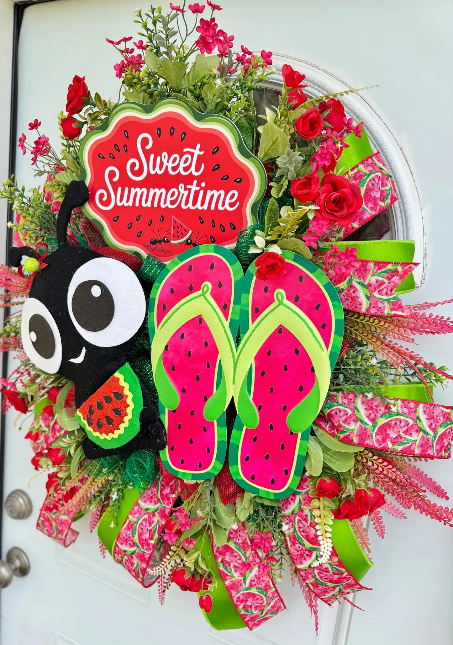 Summer Watermelon Ant Wreath