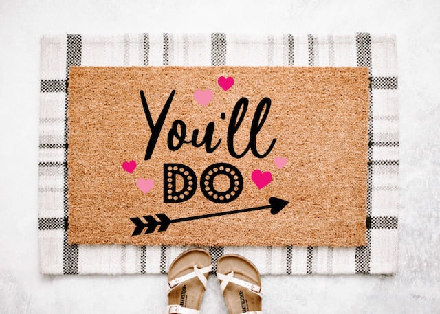 Funny Valentines Day Doormat