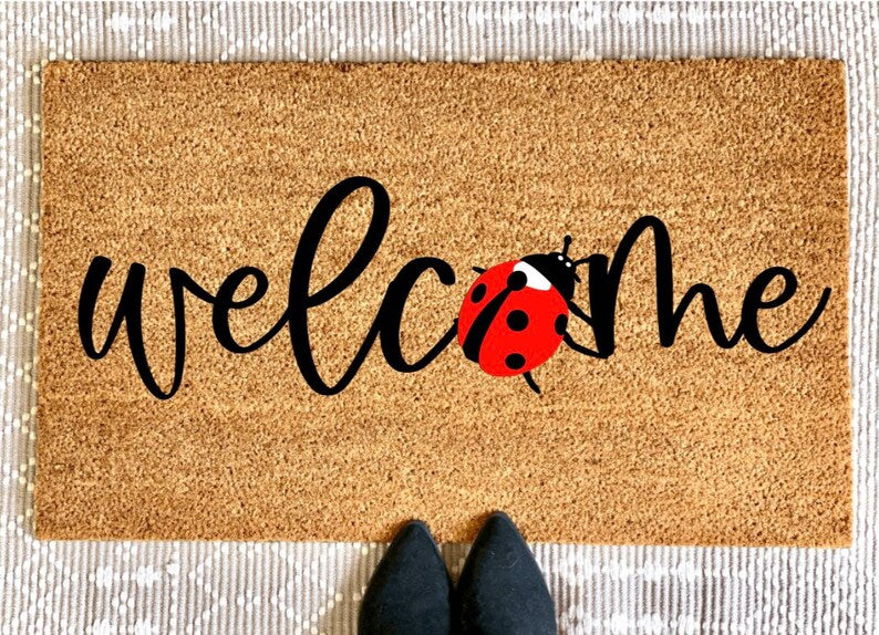 Copy of Welcome Ladybug Doormat