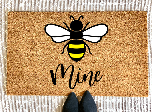 Bee Mine Doormat