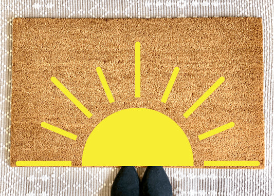 Boho Sun Doormat