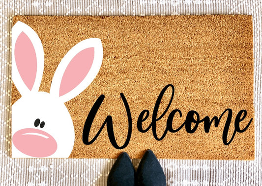 Bunny Welcome Mat