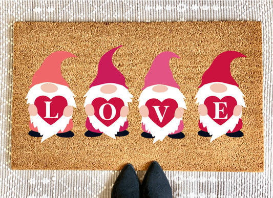 Love Gnomes Doormat