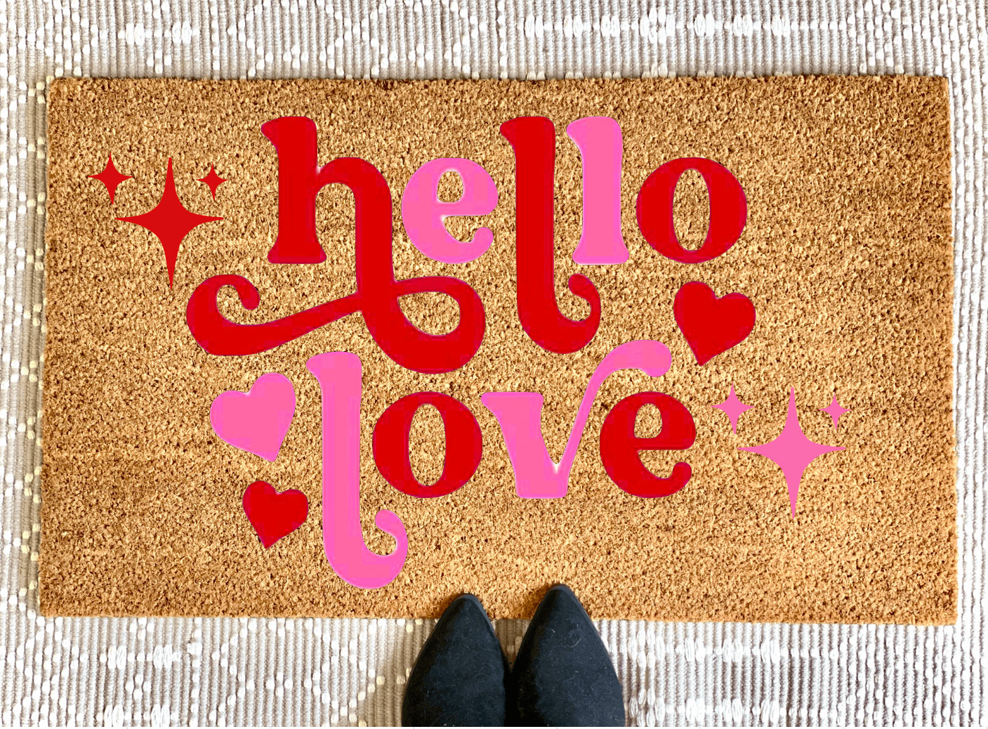 Hello Love Doormat