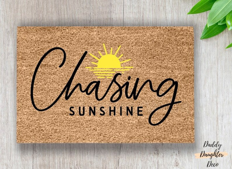 Chasing Sunshine Doormat