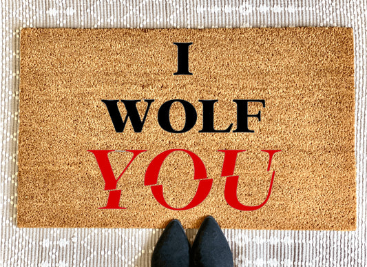 I Wolf You Doormat