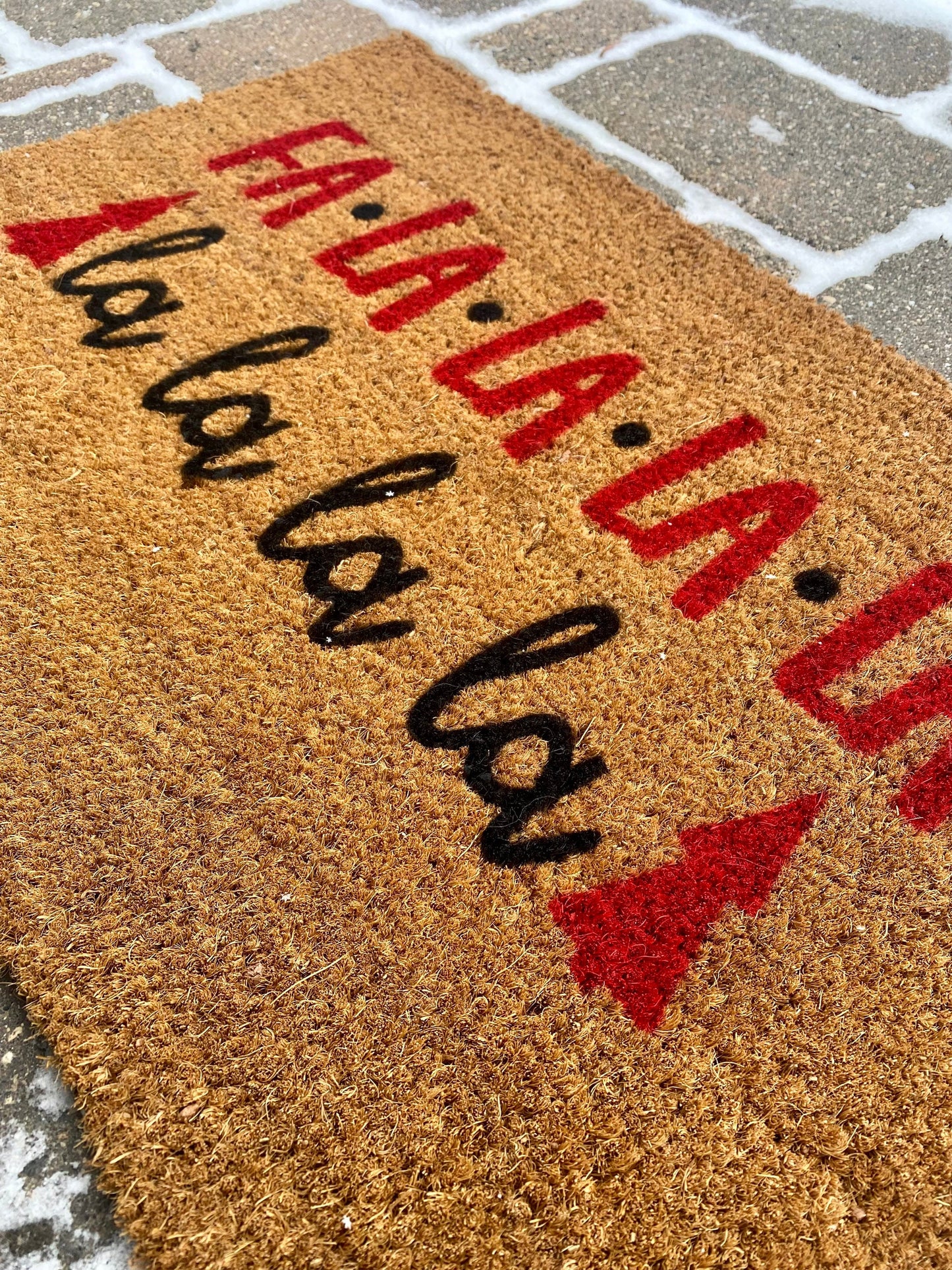 Falalala Doormat