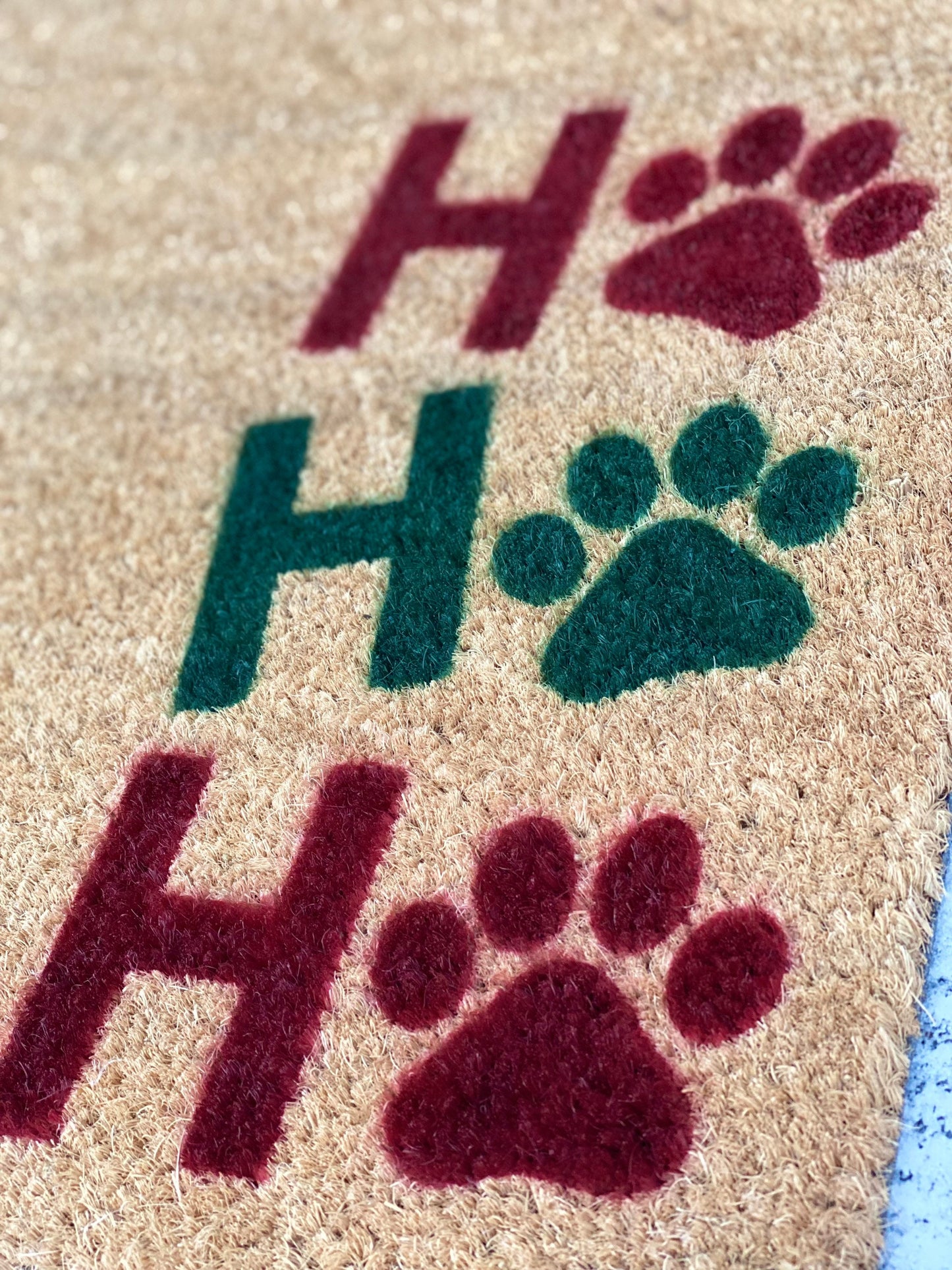 Ho Ho Ho Pawprints