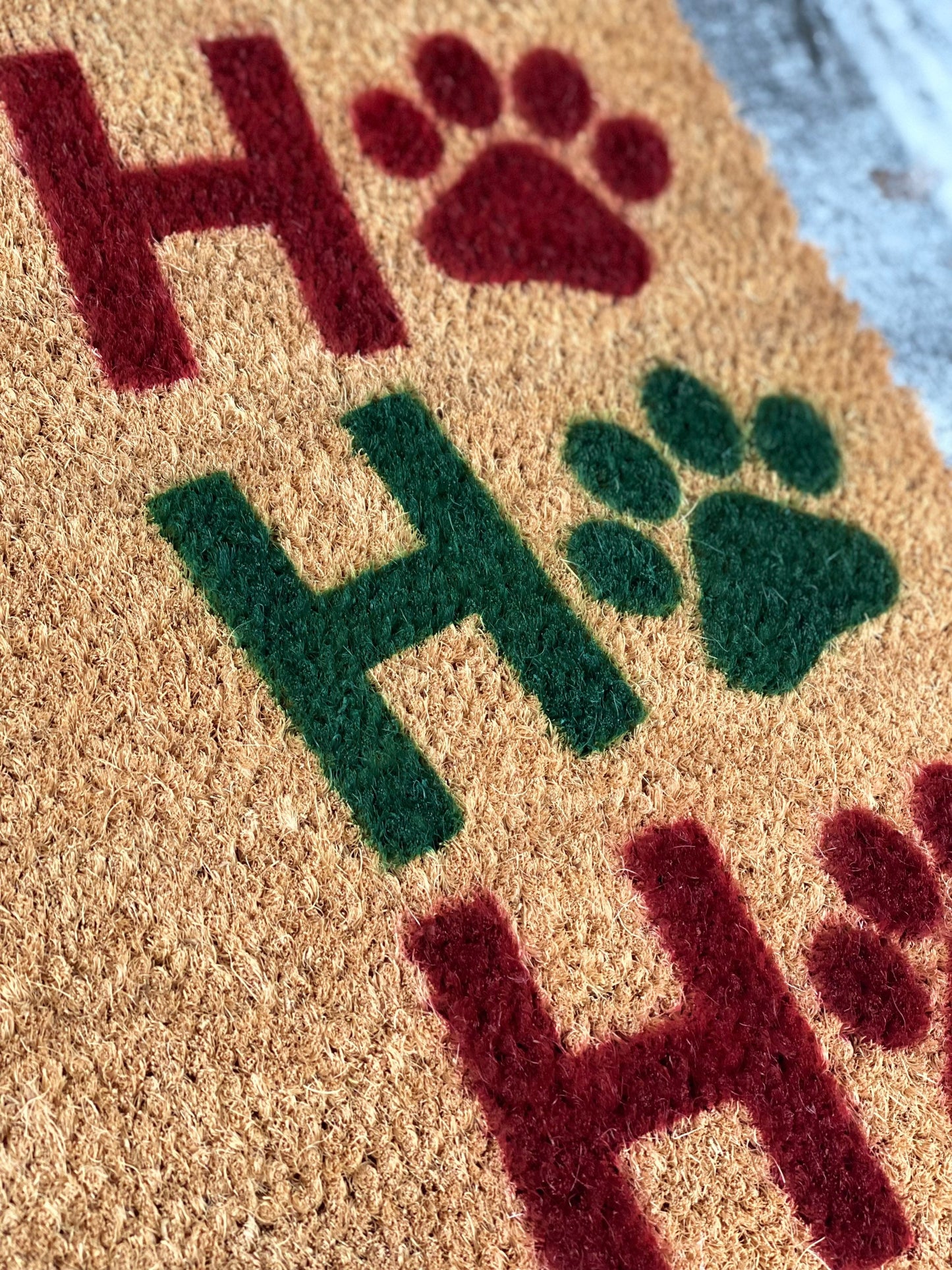 Ho Ho Ho Pawprints