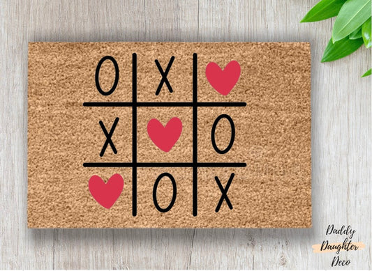 XOXO Doormat | Valentines Doormat | Valentine’s Day Decor | Front Porch Decor | Spring Doormat | Cute Doormat | Valentines Decor