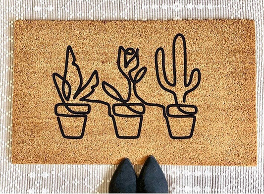 Plants Doormat