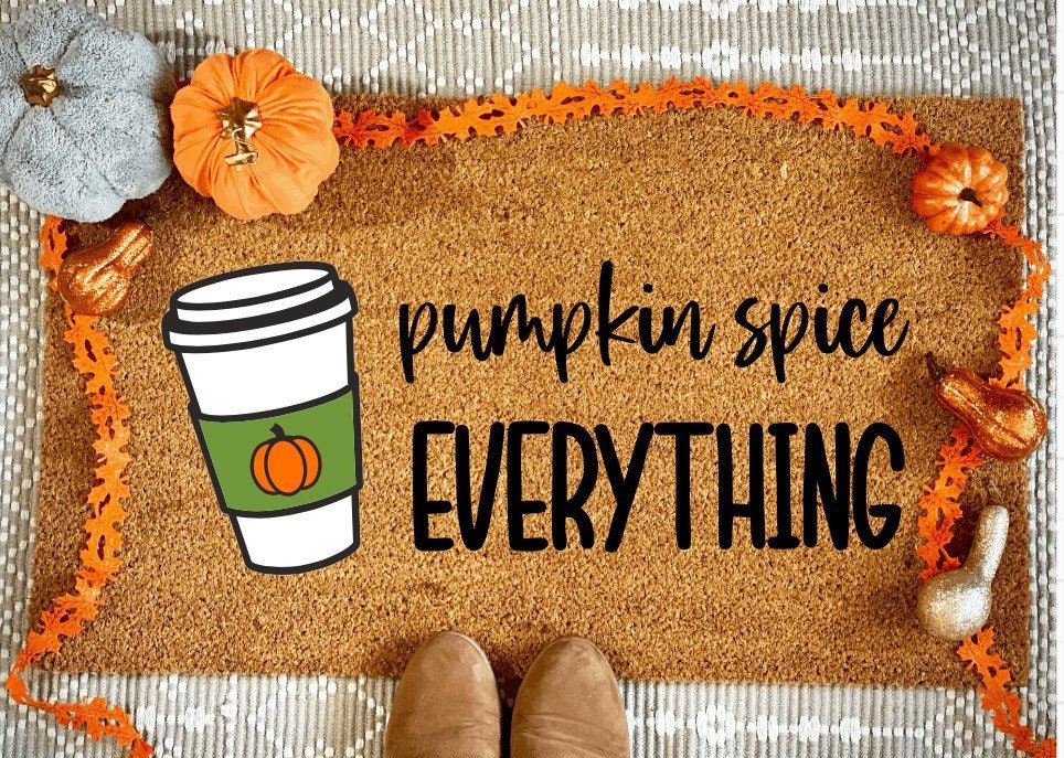 Pumpkin Spice Everything Doormat