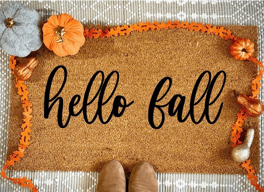 Hello Fall Doormat