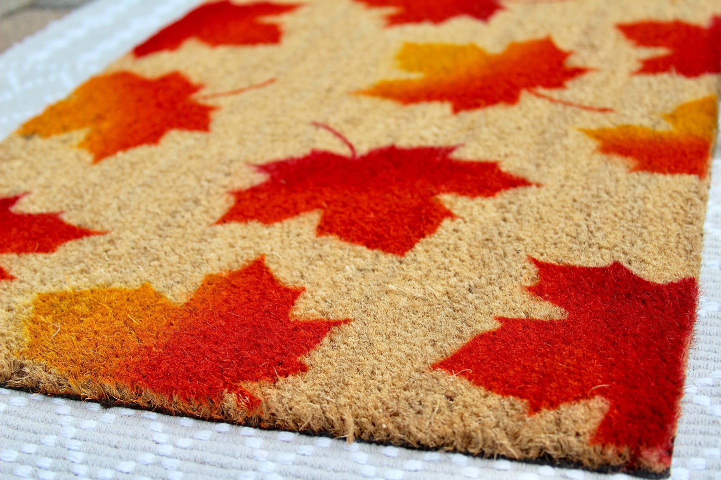 Fall Leaves Doormat