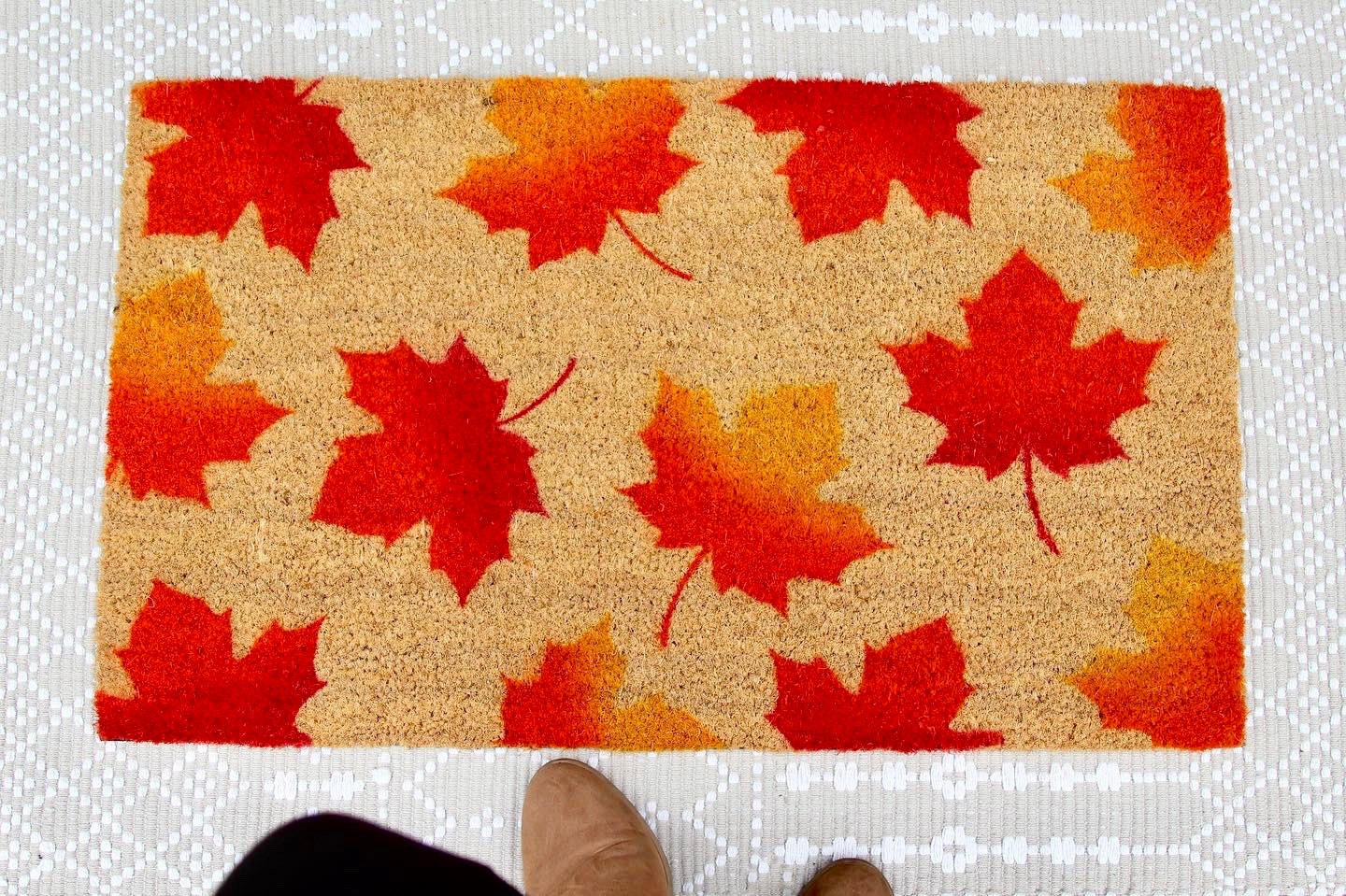 Fall Leaves Doormat