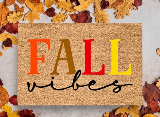 Fall Vibes Doormat