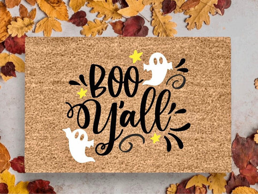 Boo Y’all Halloween Doormat