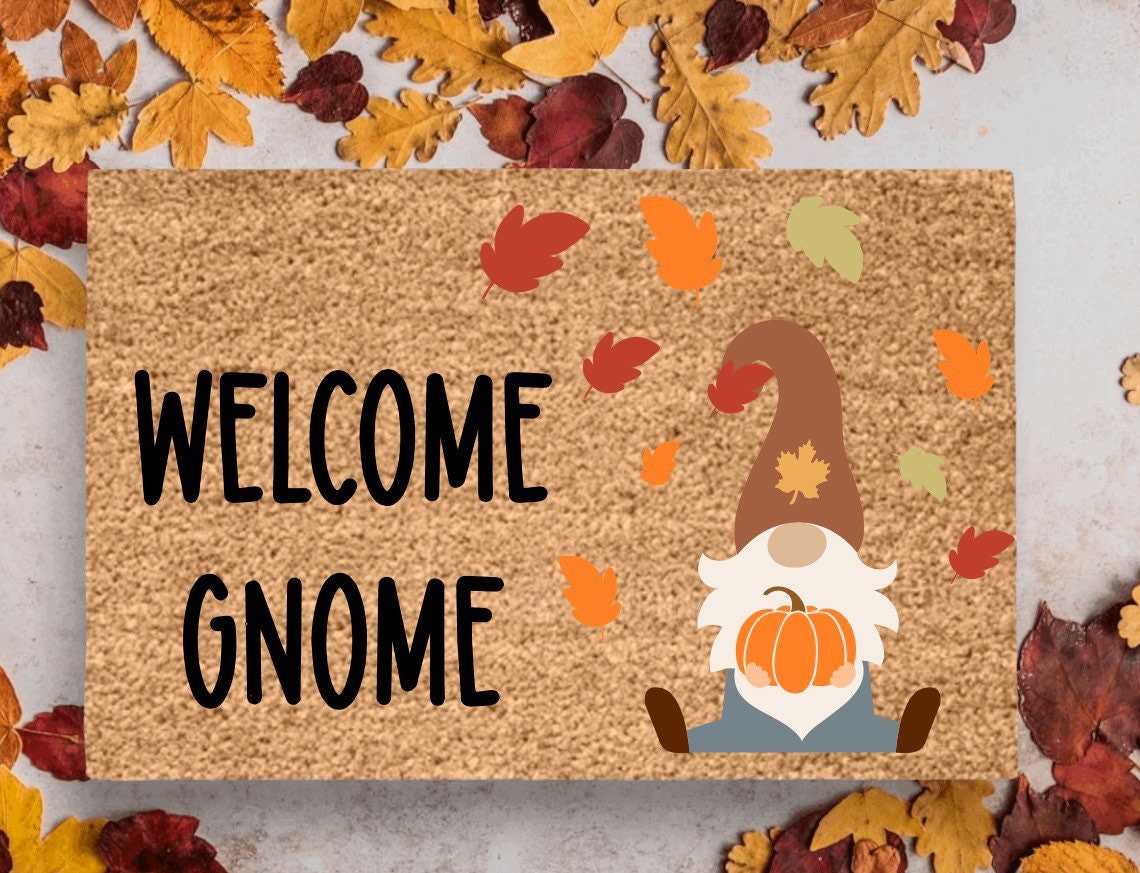 Welcome Gnome Doormat