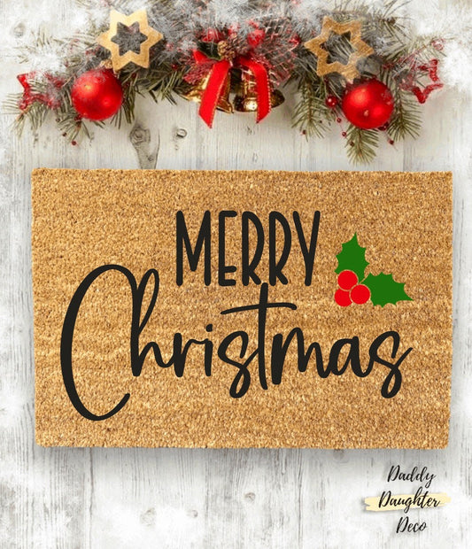 Merry Christmas Doormat