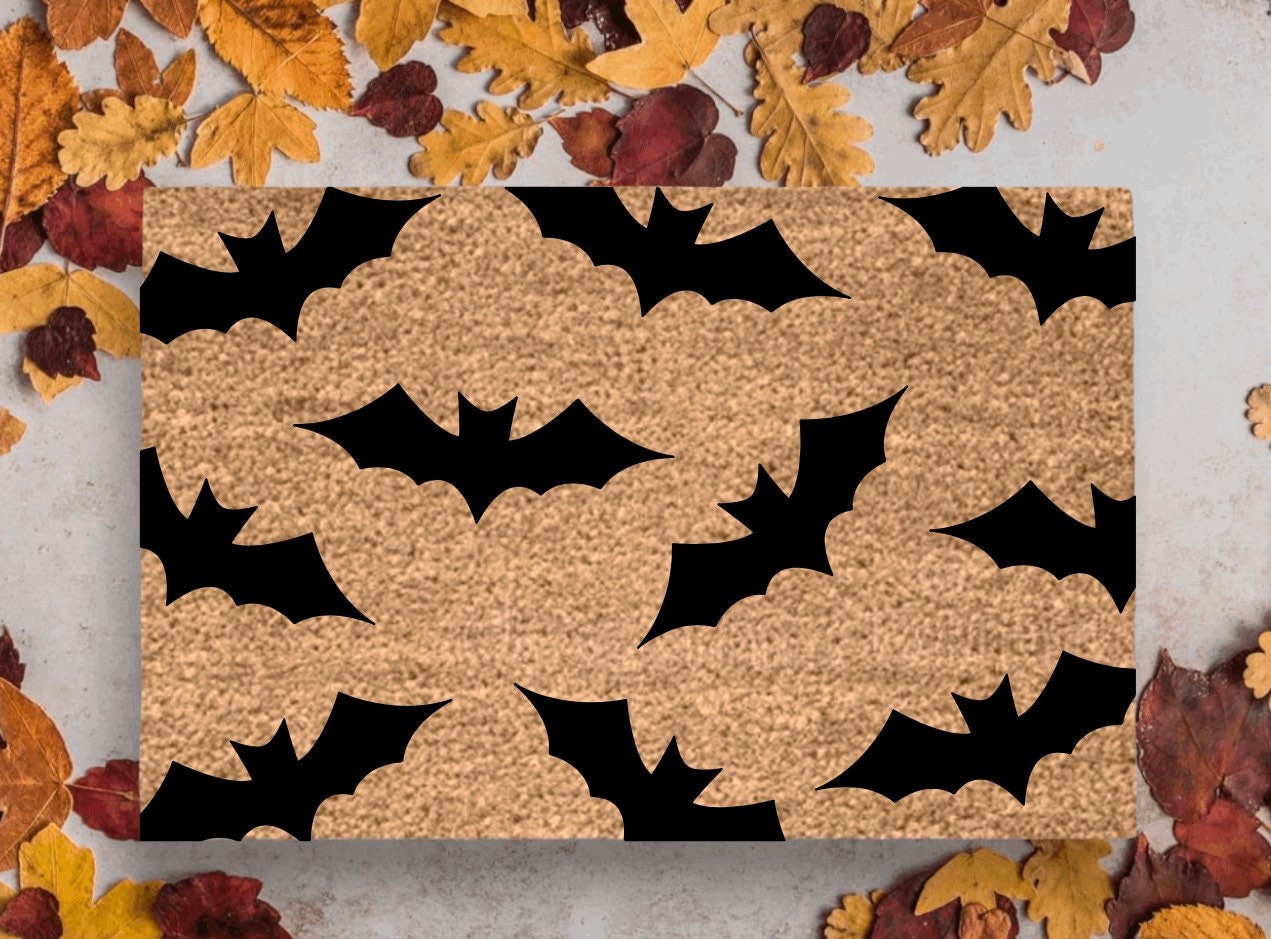 Bats Patterm Doormat