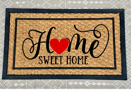 Home Sweet Home Woven Doormat