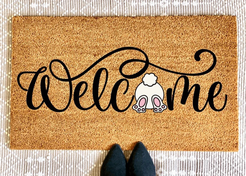 Welcome Bunny Doormat